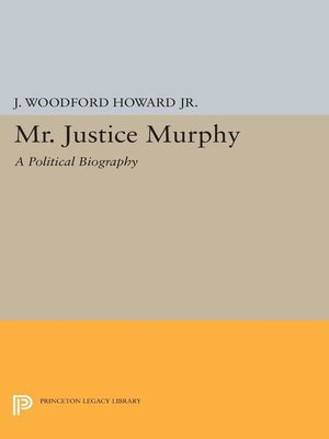 cover image of Mr. Justice Murphy